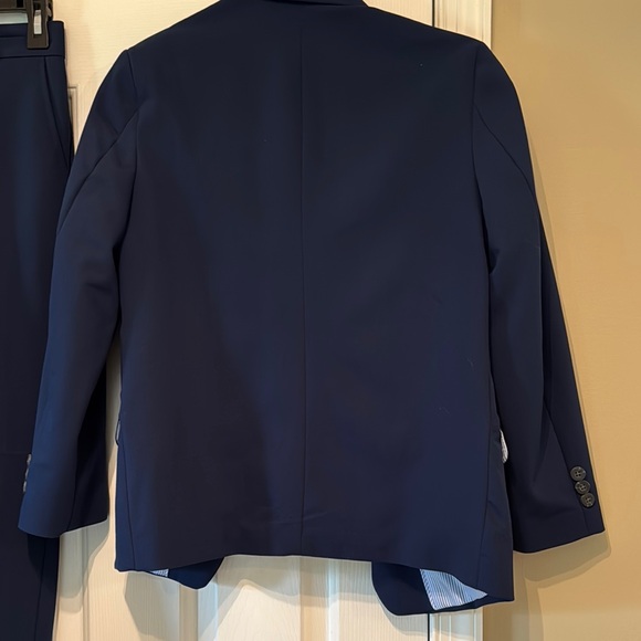 Boys Navy Blazer and Pants Set - Picture 5 of 7
